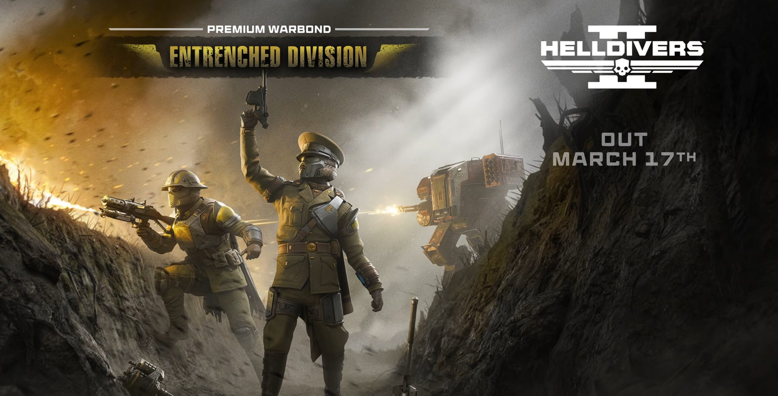 Helldivers 2: “Great War” Inspired Warbond: Entrenched Division Revealed