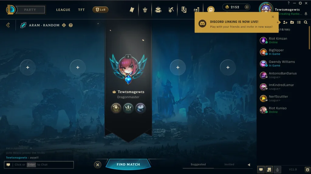 Riot Games and Discord