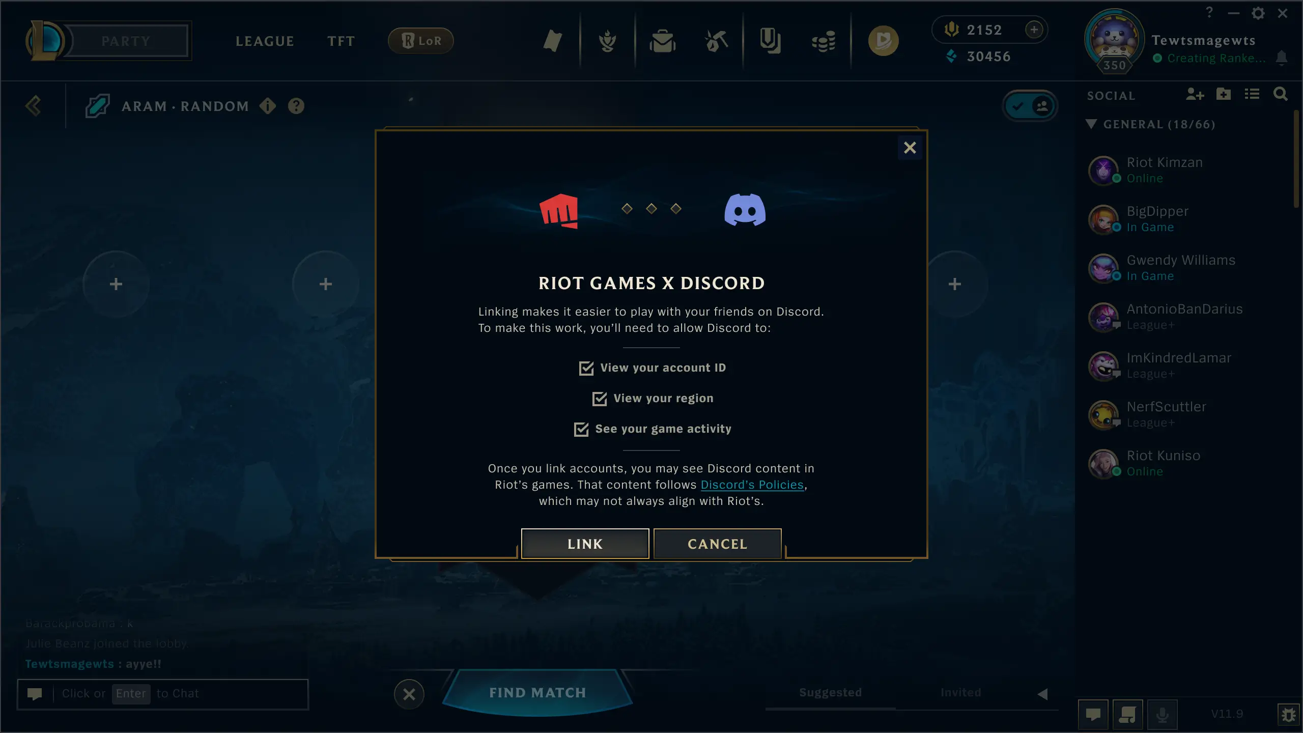 Riot’s Discord Integration Lets You Invite Friends Without Alt-Tabbing