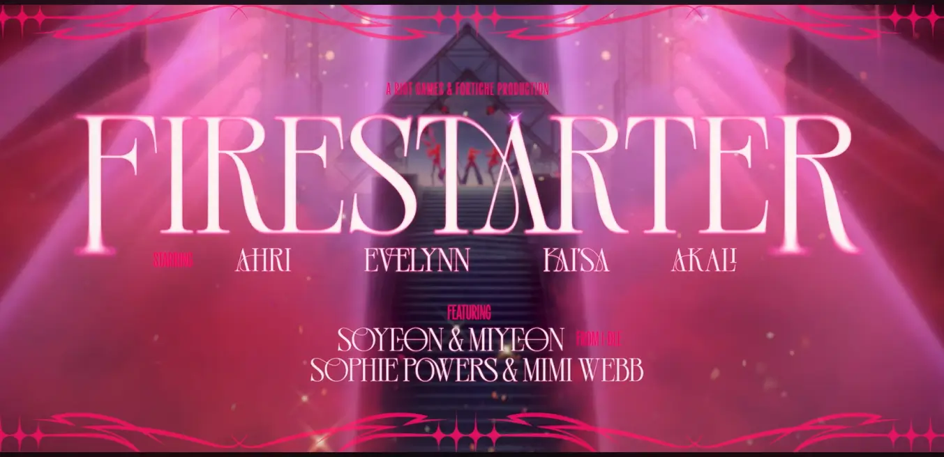 K/DA FIRESTARTER Release as Band Make Surprise Return Ahead of Schedule