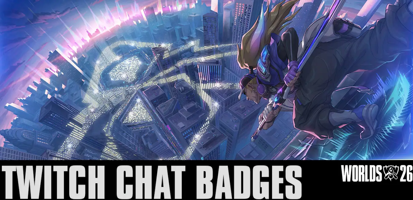 How to get every Worlds 2026 Twitch chat badge