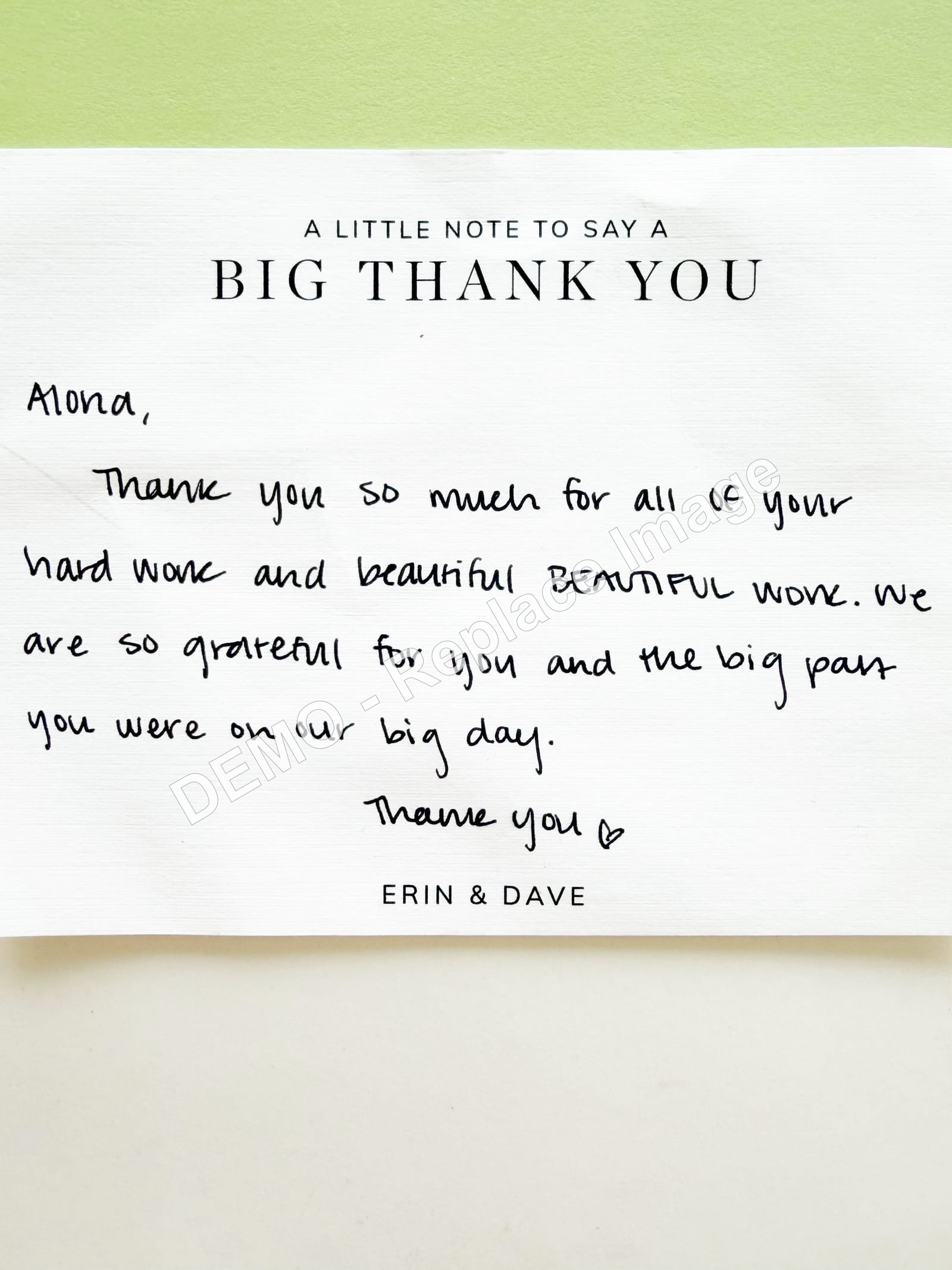 Client review