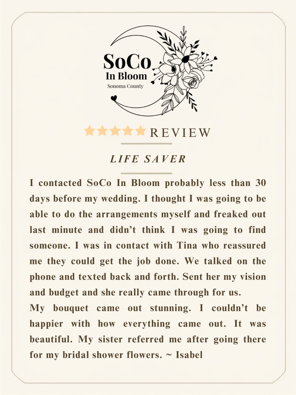 Client review