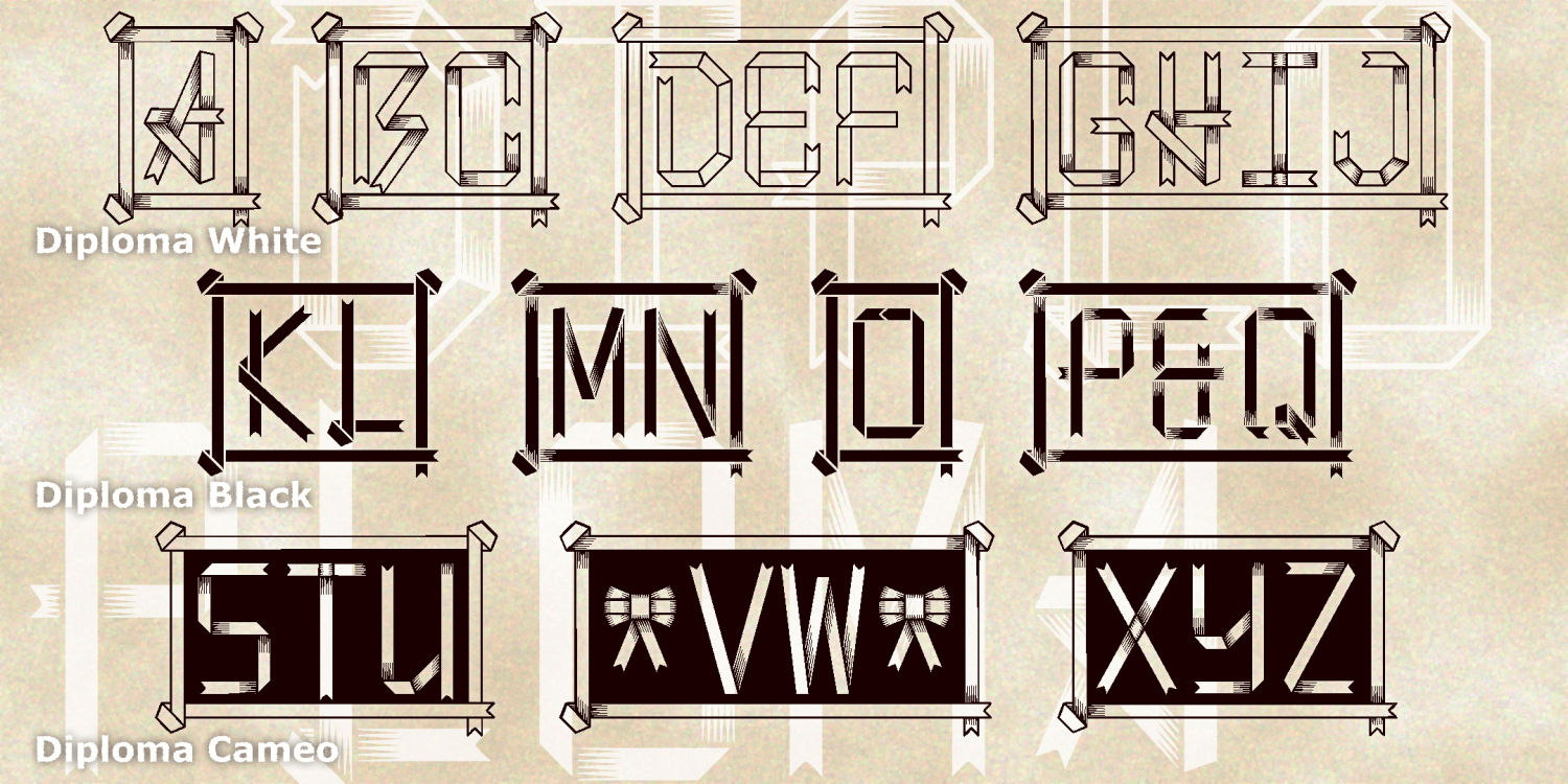 Monograms Fonts | Font Bros