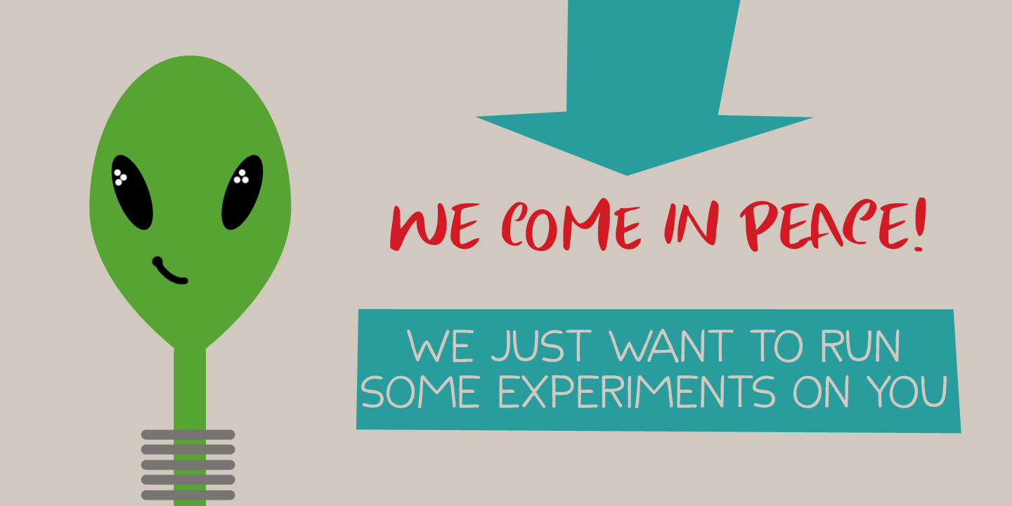 Flying Saucer Font Family by Hanoded Font Bros