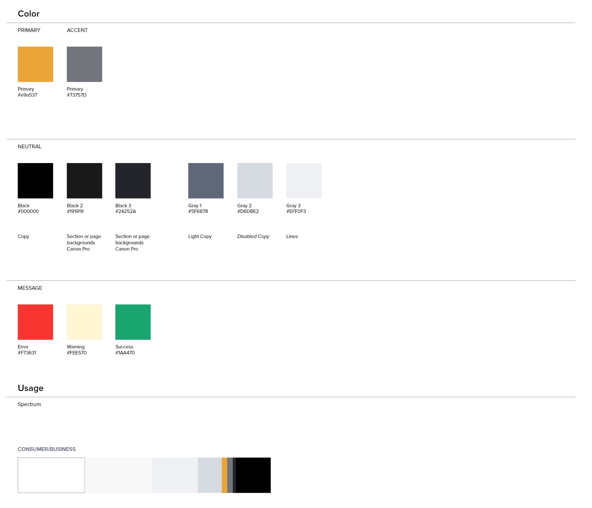 Styleguide