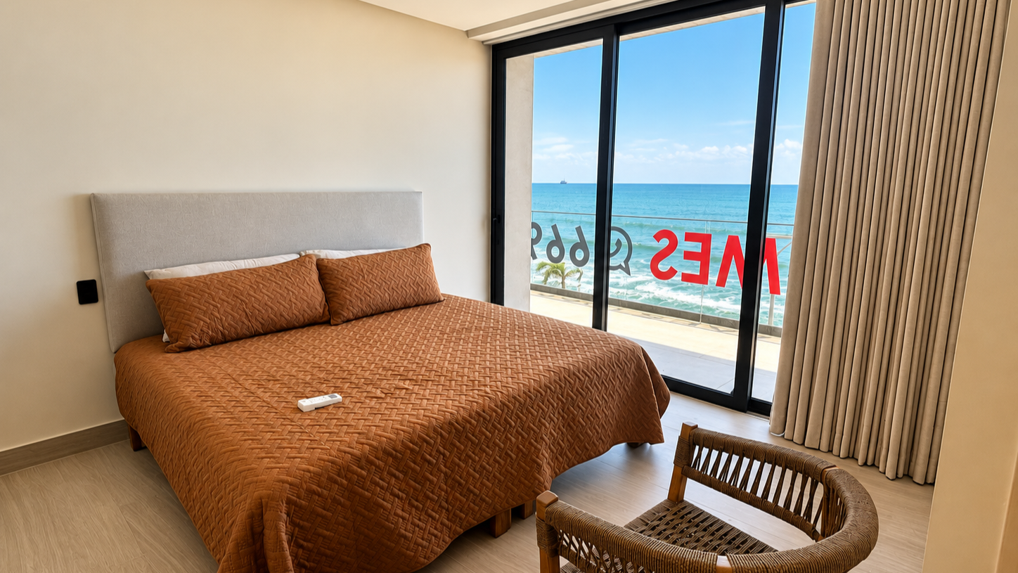 2 Bedroom Ocean View Condo in Mazatlan