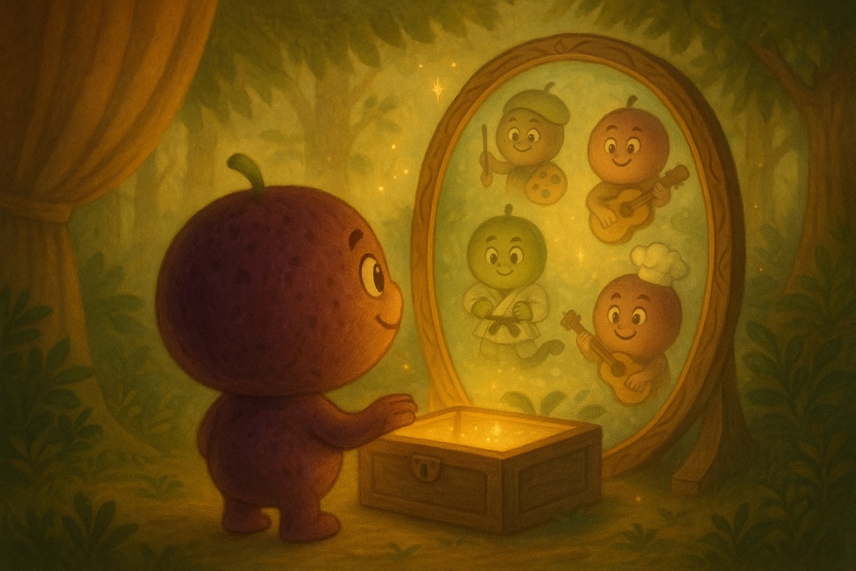 Maracuja Magic Mirror Test Illustration (EN)