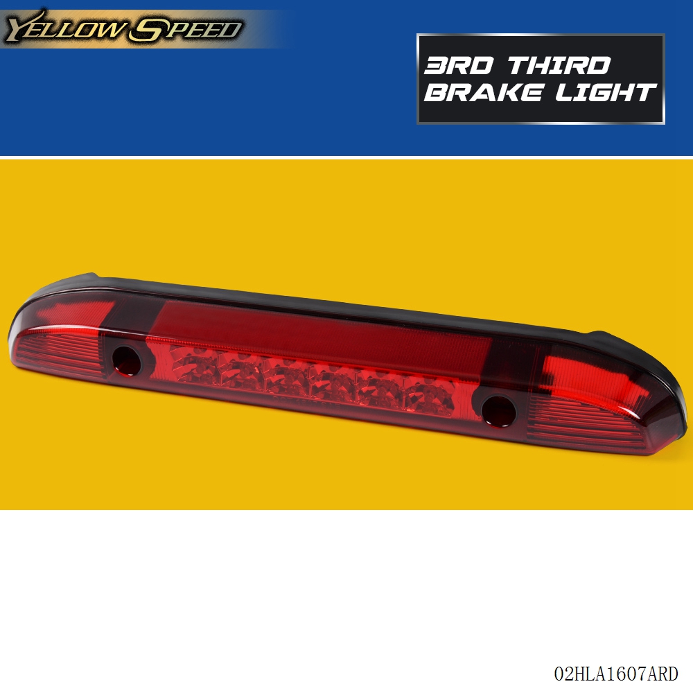 Red LED Cargo 3rd Third Brake Stop Light Lamp For Nissan Frontier 2001